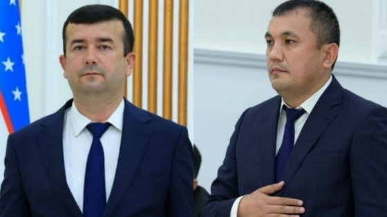 На фото Рустам Сулайманов и Шерзод Ражабов / УзА