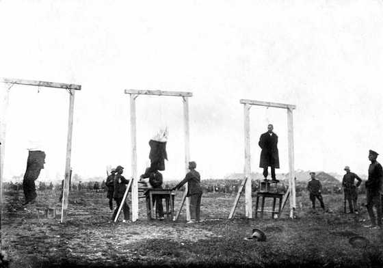 Muqaddas haftalik soborida 200 dan ortiq odamning hayotiga zomin bo'lgan portlashni uyushtirgan terrorchilarning qqqatl etish marosimi. Bolgariya, 1925-yil