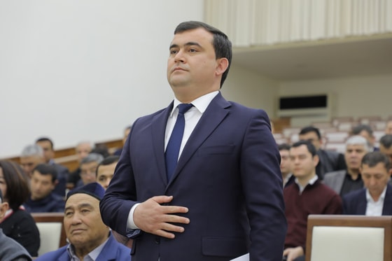 На фото&nbsp;Жамолиддин Ходжиматов / Хокимият Сырдарьинской области