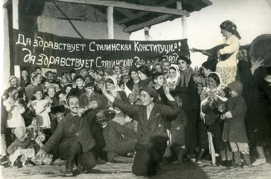 SSSR vaqtlarida O'zbekistonda Konstittutsiya bayramini nishonlash jarayonlari. 1938-yil