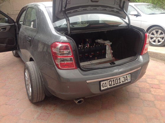 Фото: autostrada.uzCobalt на электрической тяге