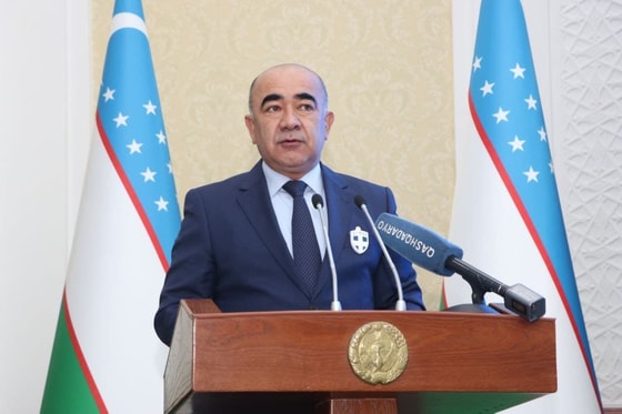 На фото действующий хоким области Зойир Мирзаев / Kun.uz