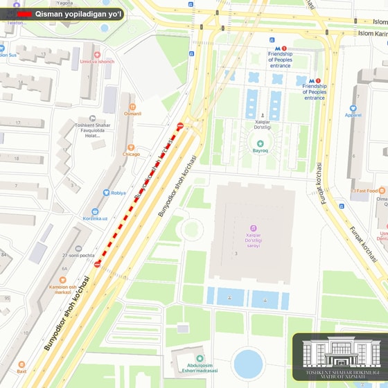 Фото: Персс-служба хокимията Ташкента