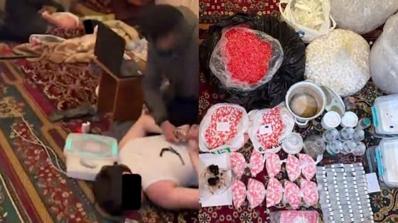 Кадры из видео