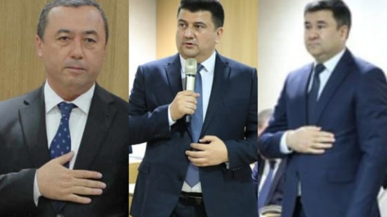 На фото Баходир Ахмедов, Авазхон Таджиханов и Юсуфжон Усмонов / Минкультуры