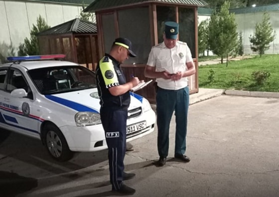 Фото: Пресс-служба ГУВД Ташкента