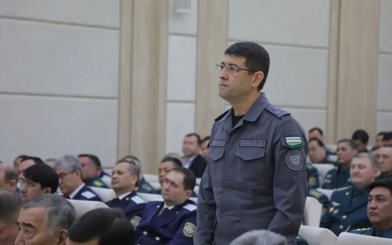 На фото Улугбек Ташходжаев / МВД