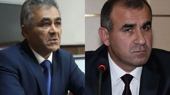 На фото Бег Сабур и Юсуф Рахмон / Открытые источники