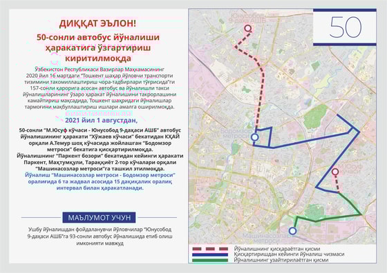 Фото: Управление транспорта Ташкента