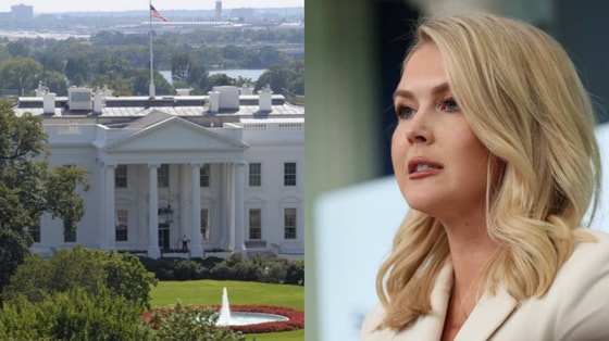 На фото справа&nbsp;Кэролайн Левитт / NBC