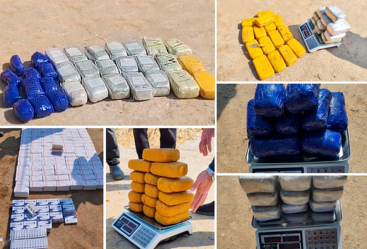 На границе Узбекистана обнаружили крупную партию наркотиков