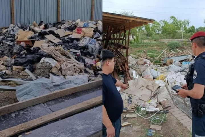 В Каракалпакстане выявили более 200 правонарушений, связанных с выбросом строительных и бытовых отходов