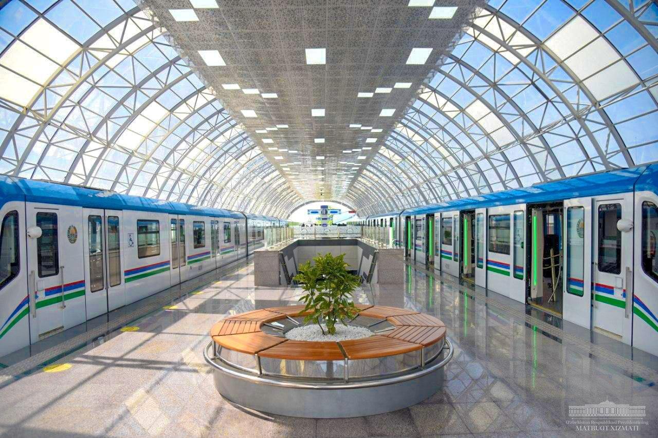 В Ташкенте запустили часть надземного метро