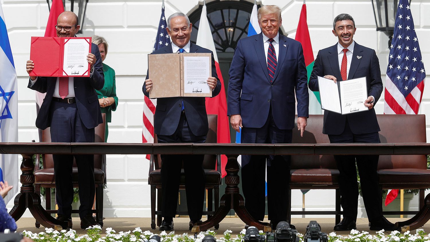 Израиль, ОАЭ и Бахрейн подписали в Белом доме соглашение о мире