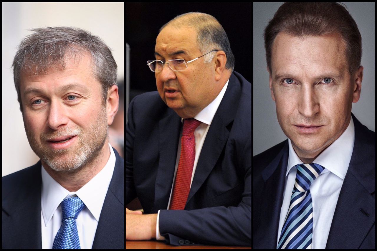 Алишер Усманов, Роман Абрамович и Игорь Шувалов могут попасть под санкции из-за Навального