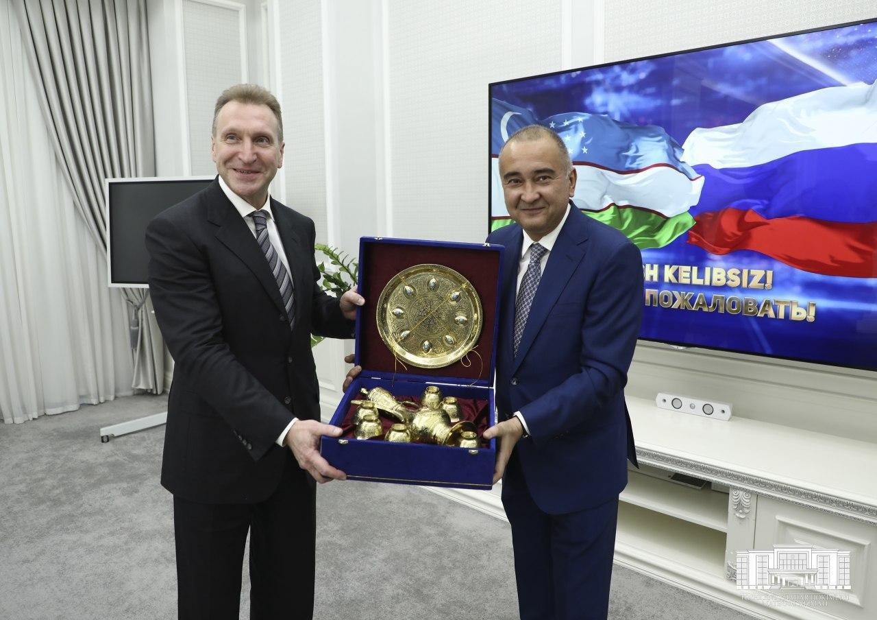 Хоким Ташкента встретился с председателем «Внешэкономбанка»