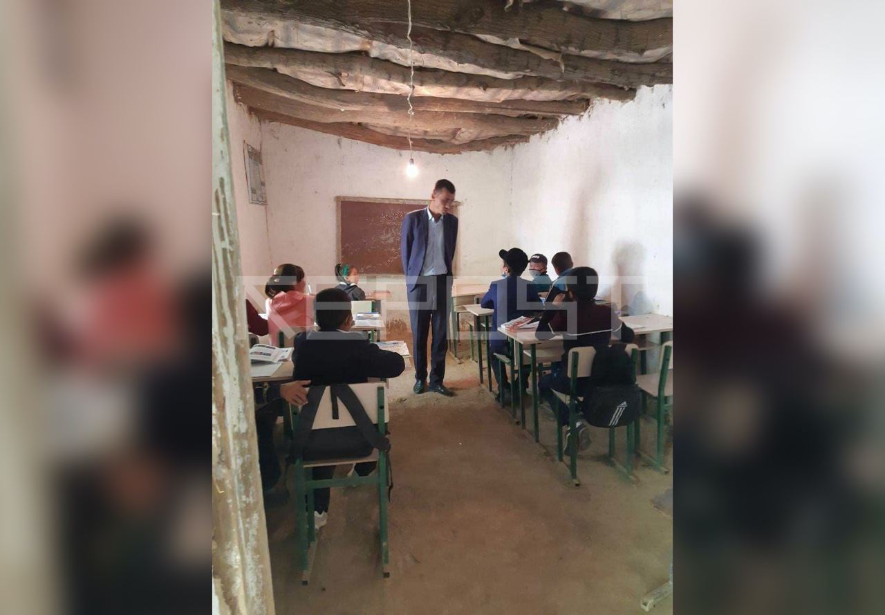 Шерзод Шерматов прокомментировал ужасное состояние школы в Кашкадарьинской области