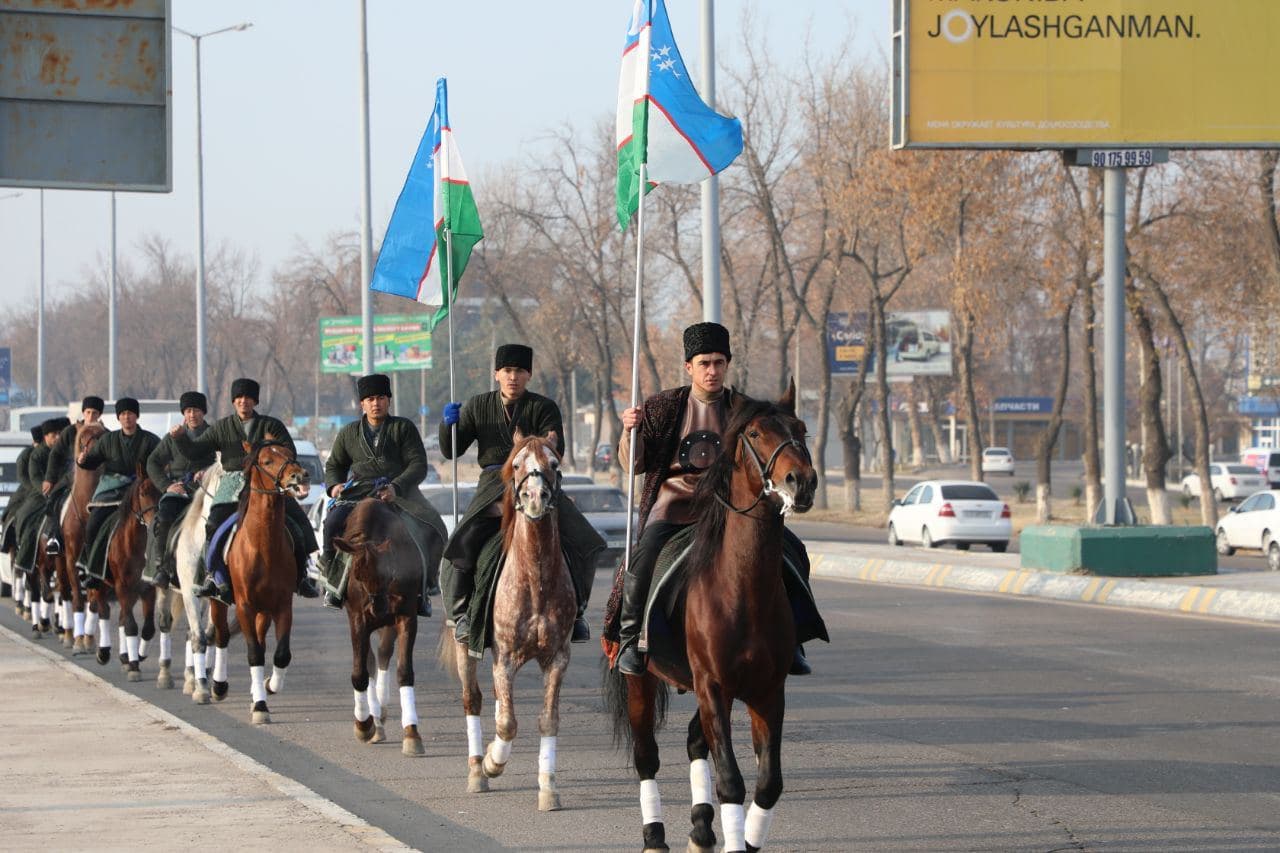 Наездники из Кашкадарьи добрались до Ташкента за 6 дней