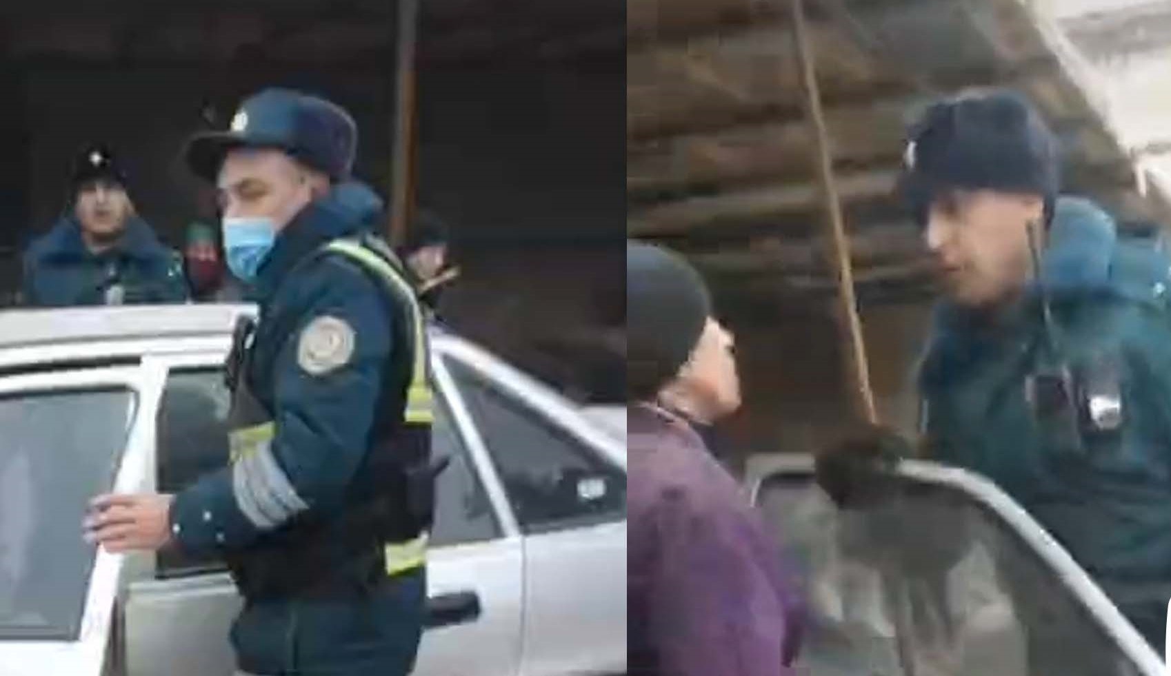 В Кашкадарье сотрудник ГАИ поплатился за то, что нагрубил гражданам