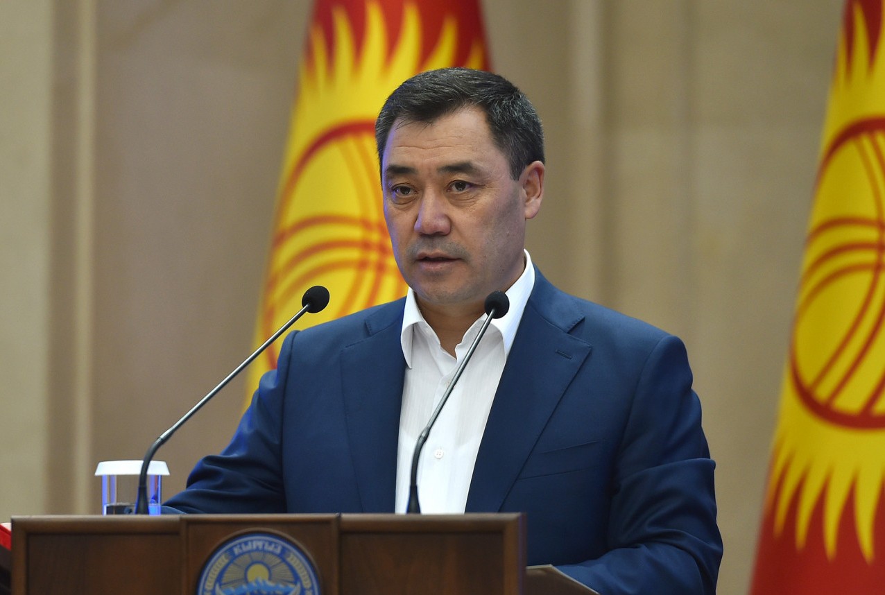 Садыр Жапаров побеждает на выборах президента Кыргызстана