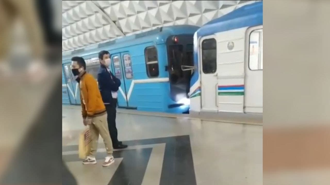 В ташкентском метрополитене прокомментировали информацию о столкновении двух поездов