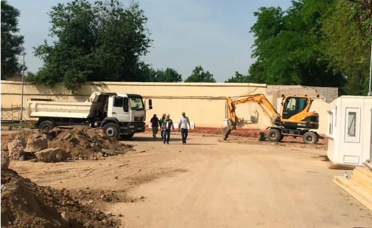 В Ташкенте приостановили строительство здания Центра духовности ГУВД возле памятника Минг Урик