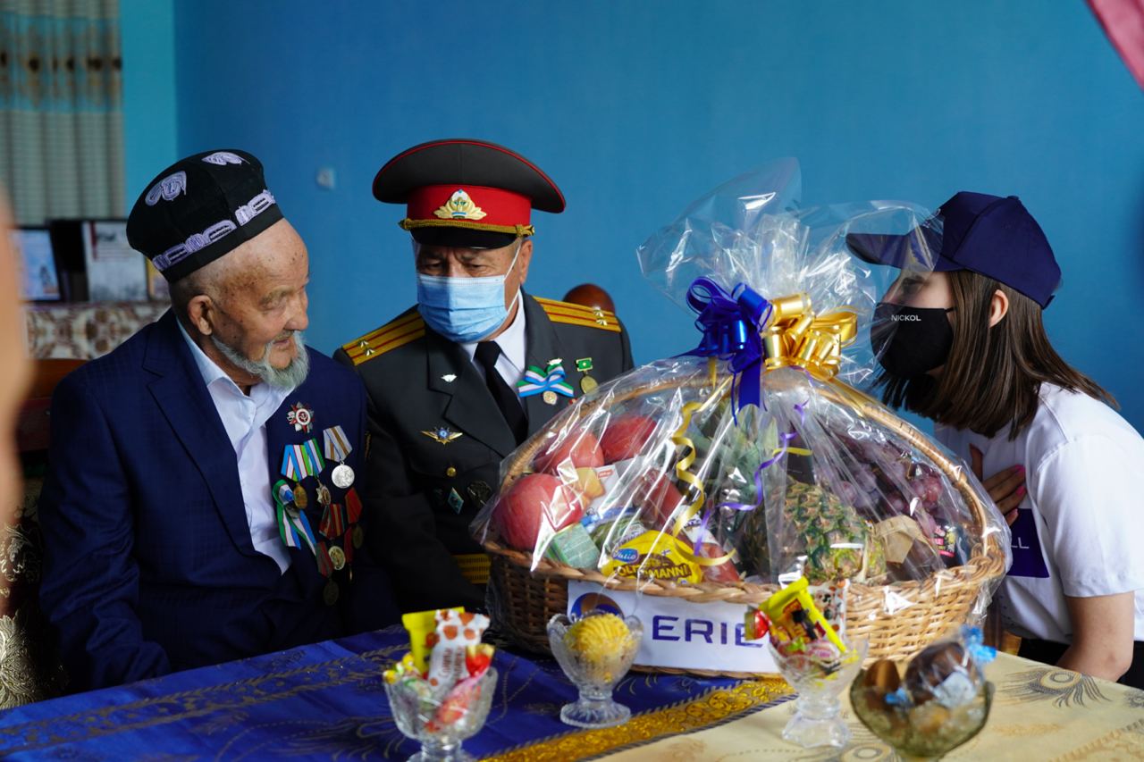 ERIELL Group поздравила ветеранов Кашкадарьинской области