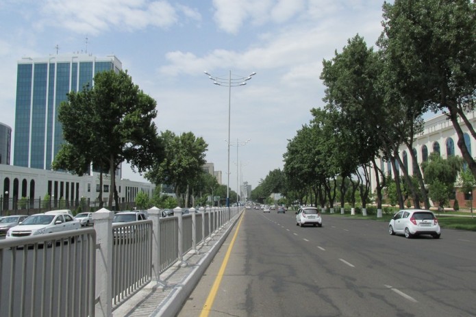 В Ташкенте временно закроют 13 улиц