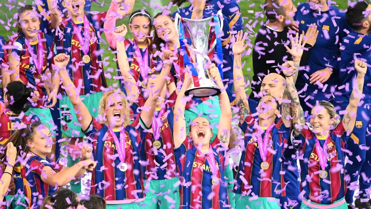 «Барселона» впервые выиграла женскую Лигу чемпионов по футболу