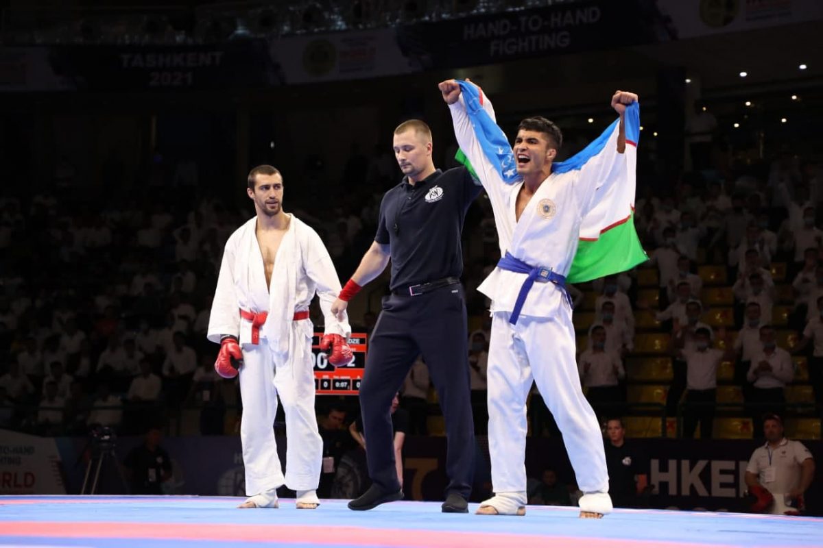 Сборная Узбекистана по рукопашному бою завоевала восемь медалей на чемпионате мира в Ташкенте - фото