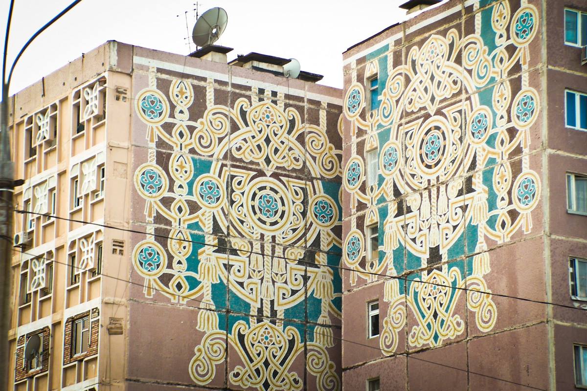 В Узбекистане городским мозаикам придадут статус культурно-исторического наследия  