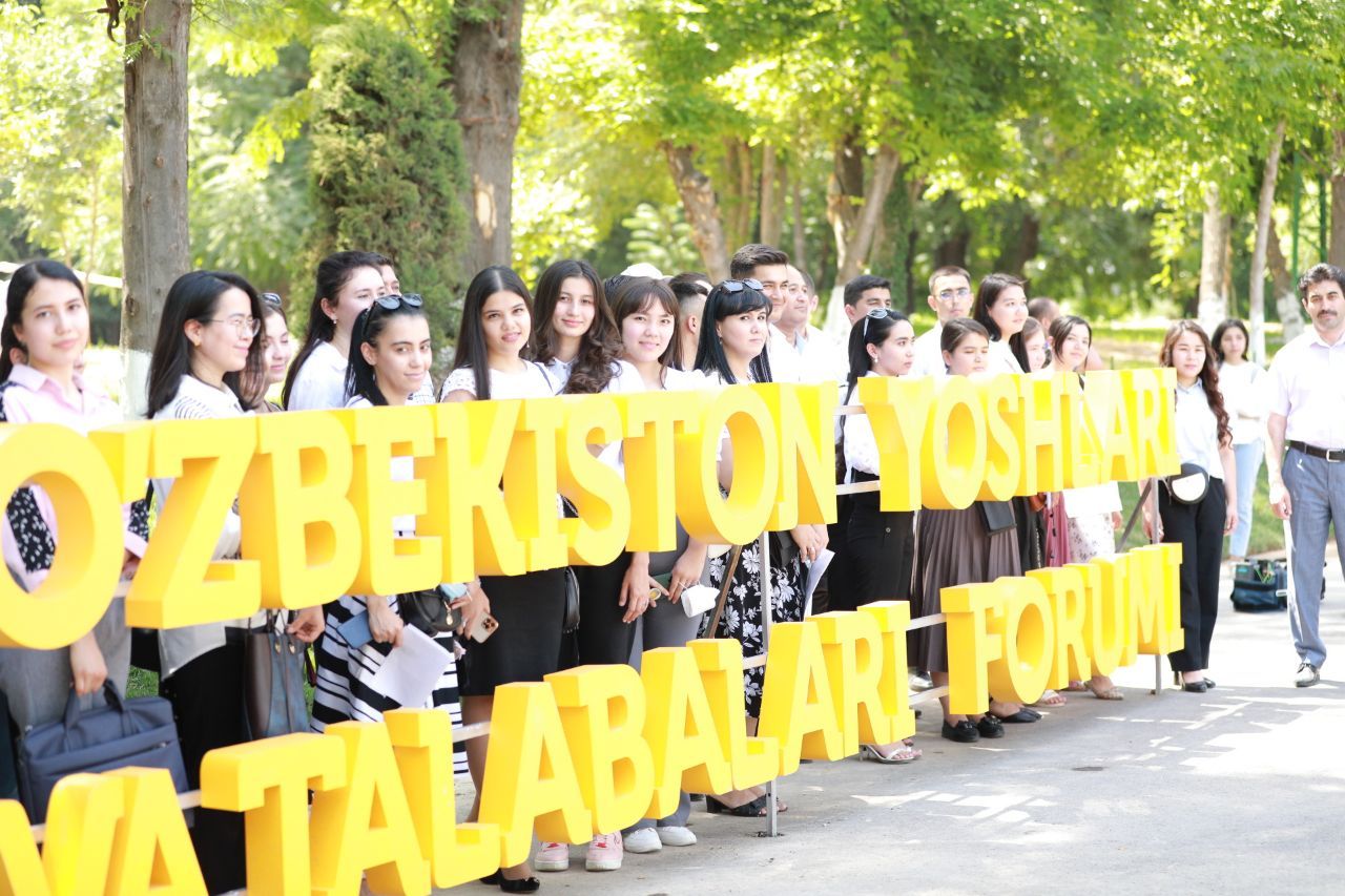 Форум молодежи и студентов Узбекистана объединил тысячи участников
