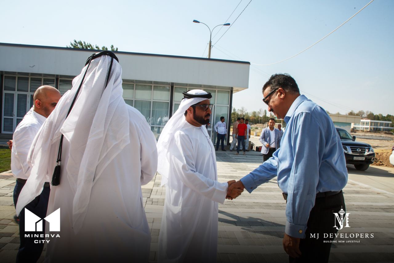 Посол ОАЭ посетил комплекс Minerva City и высоко оценил проекты MJ Developers