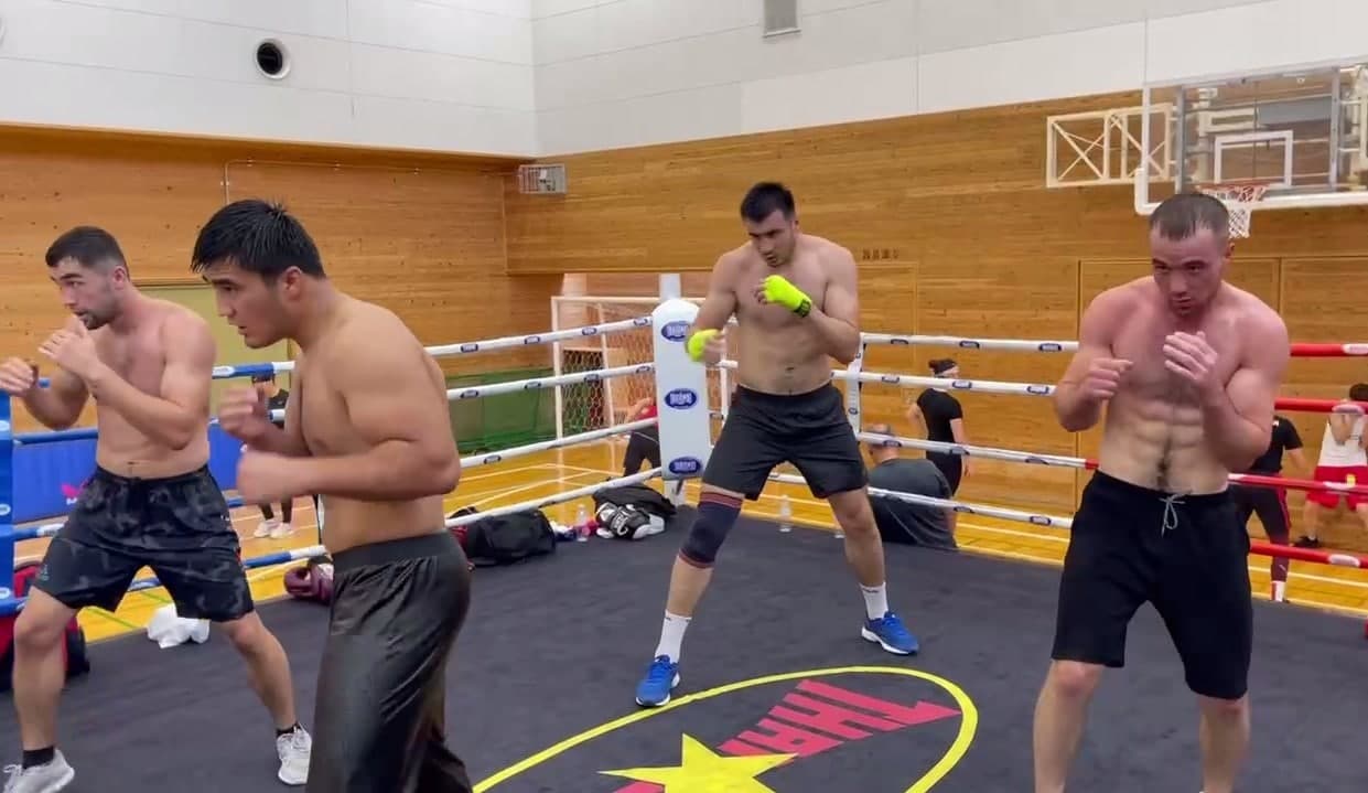 Неделя до Олимпиады: тренировка узбекских боксеров в самом разгаре (фото)