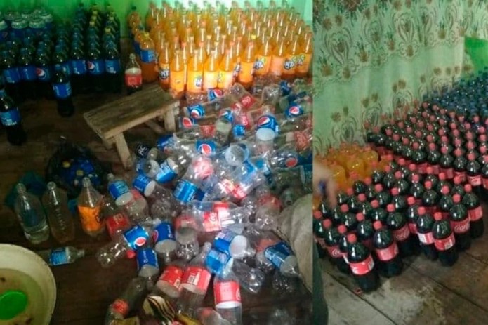 В Фергане зачитали приговор гражданину, организовавшему подпольный цех по производству Coca-Cola, Fanta и Pepsi