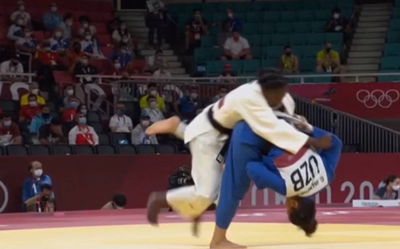 Узбекская дзюдоистка Гульноза Матниязова выиграла за считанные секунды на Олимпиаде (видео)