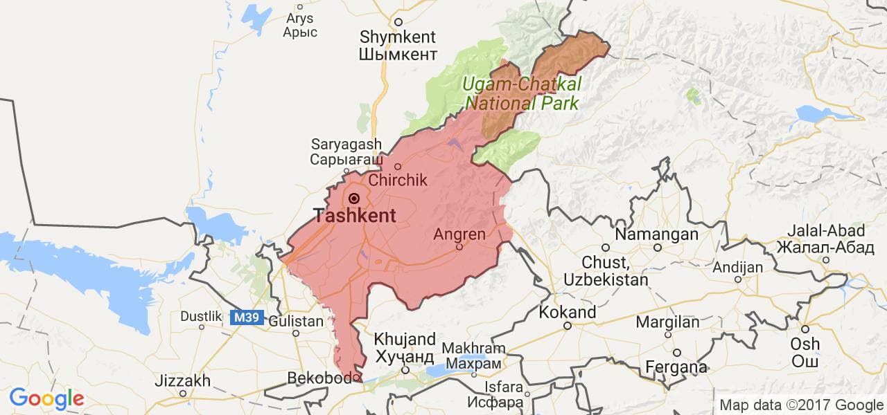 Проект постановления об изменении границ Ташобласти и Ташкента вернут на доработку 