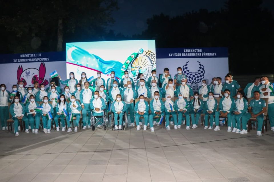 Узбекские паралимпийцы отправились в Токио
