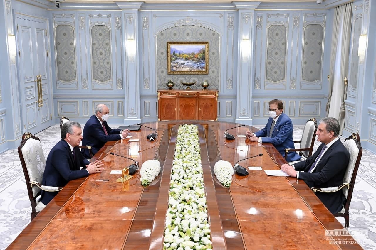 Шавкат Мирзиёев встретился с министром иностранных дел Пакистана