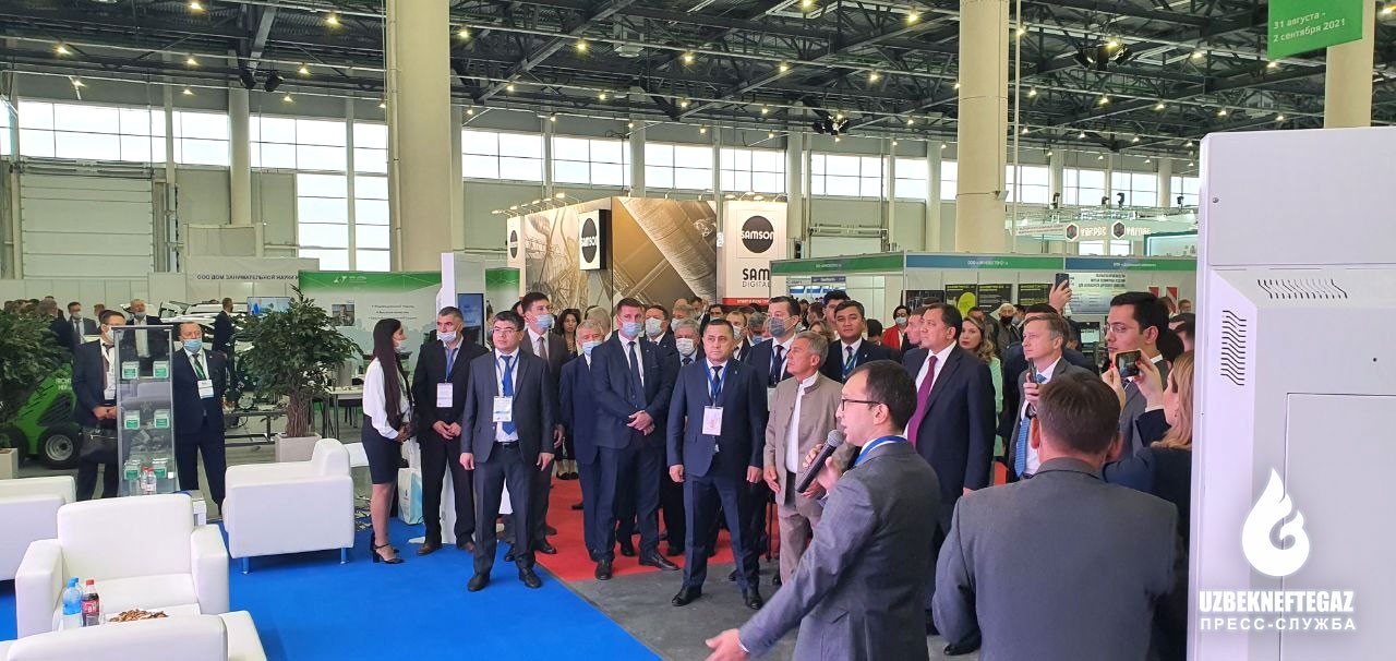 «Узбекнефтегаз»: члены делегации во главе с Председателем Правления принимают участие в Международной выставке «Kazan Expo» в Татарстане