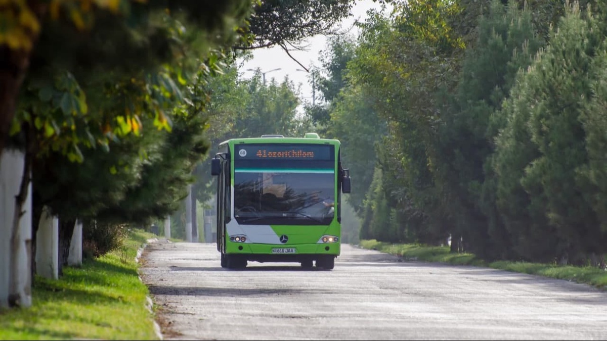 Обнародованы самые «забитые» автобусные маршруты в Ташкенте за прошедший месяц