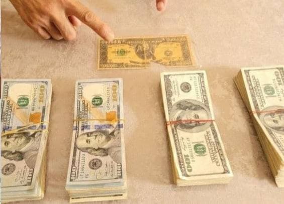 В Узбекистане задержаны мужчины, пытавшиеся продать банкноту в 1 млн долларов 
