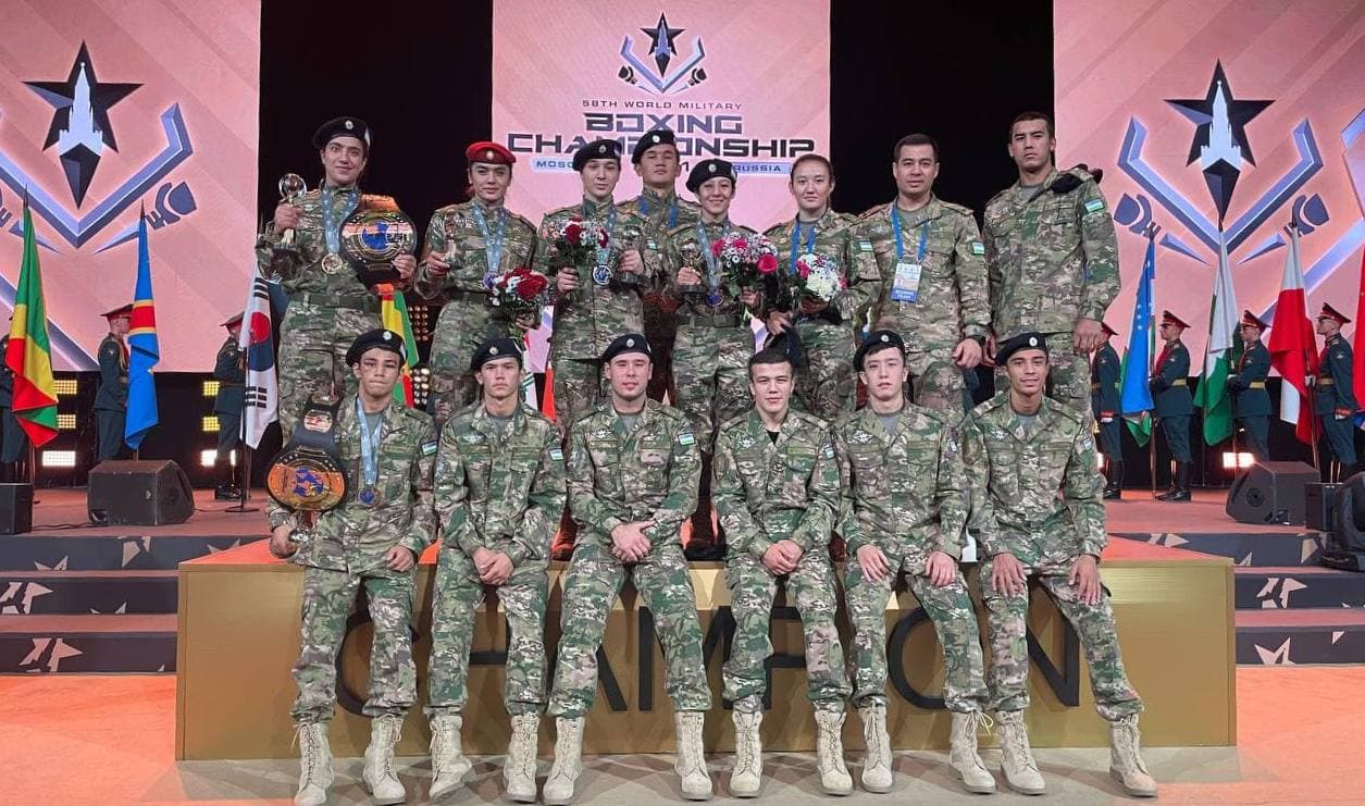 Военнослужащие Узбекистана завоевали семь медалей на первенстве по боксу
