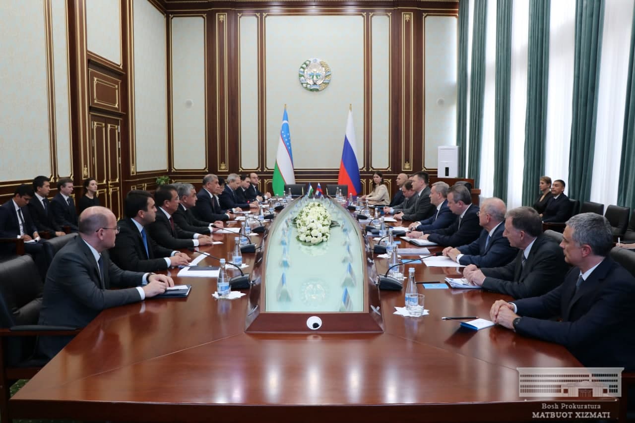 Генпрокуратуры Узбекистана и России будут сотрудничать в научных и образовательных сферах