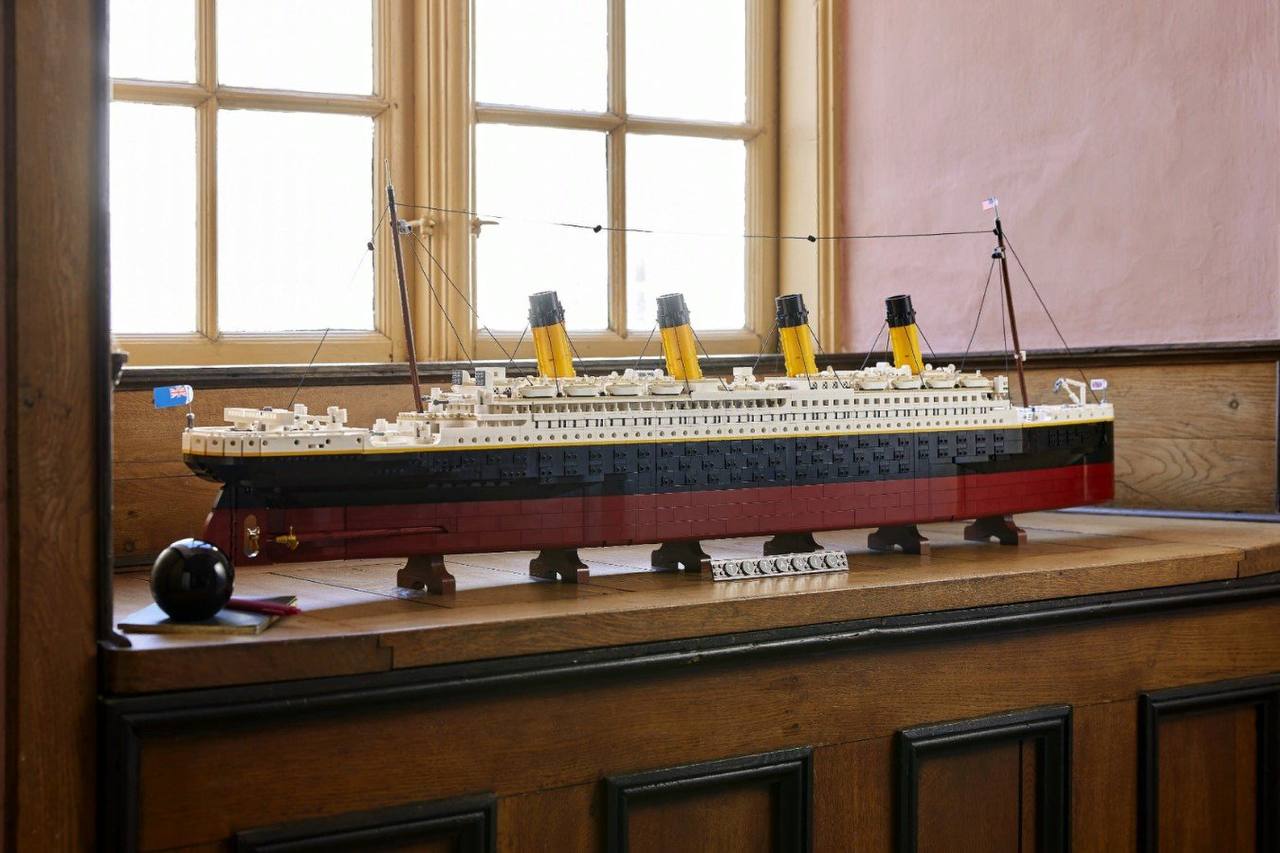 LEGO анонсировала огромный набор корабля «Титаник» - видео
