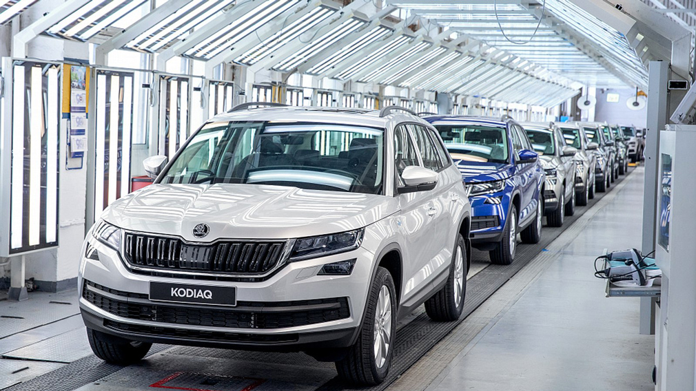 Skoda снова запустила производство автомобилей в Чехии