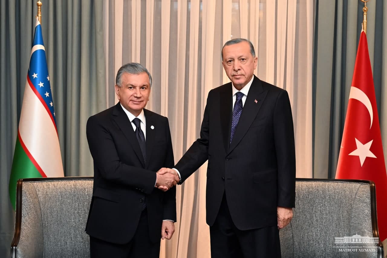 Шавкат Мирзиёев и Реджеп Тайип Эрдоган договорились развивать партнерство между Узбекистаном и Турцией