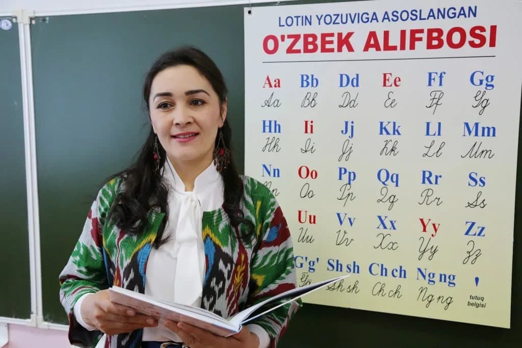 Узбекский алфавит окончательно изменили