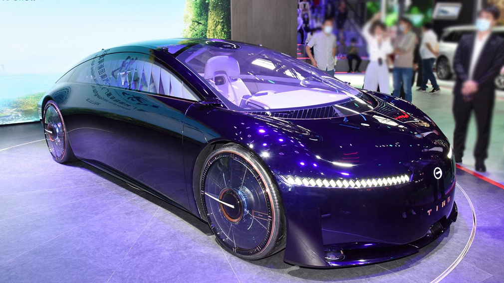 Китайская компания GAC презентовала автомобиль будущего