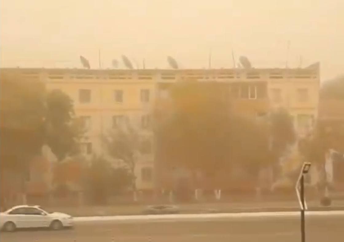 Экологи рассказали, откуда взялась песчаная буря в Узбекистане
